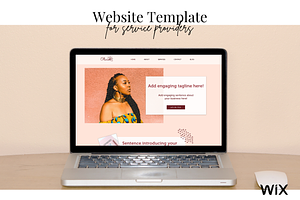 Wix Website Template Olivia