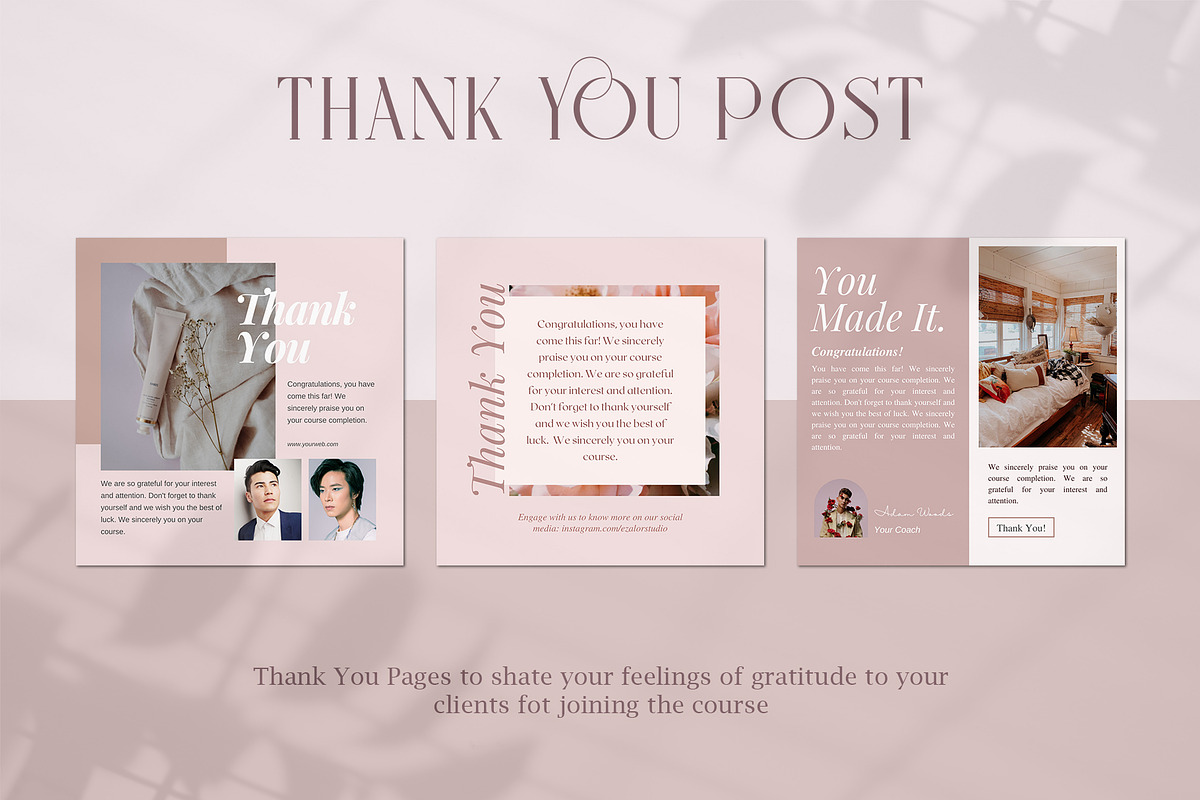 Instagram Beauty Series Creator, a Social Media Template by Analogi Studio