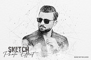 Sketch Photo Effect, a Layer Style Add-On by dx_vect (Thumbnail 1 of 3)
