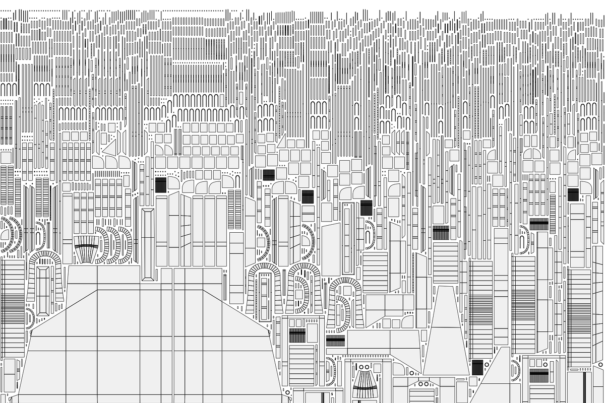 Cartoon city facades, an Architecture 3D Model by happy brush (Photo 11 of 11)