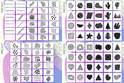 Abstract Base Procreate Brush Set, a Brush Add-On by cugypress (Thumbnail 4 of 10)