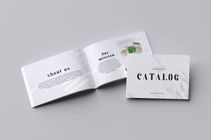 Magazine Landscape Mockup