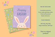 Easter Kit - Patterns & Cards set, a Graphic by Nina Bered Illustration (Thumbnail 6 of 8)