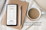 Coaching Worksheet Ebook Templates, a Magazine Template by ShopRShop (Thumbnail 8 of 10)