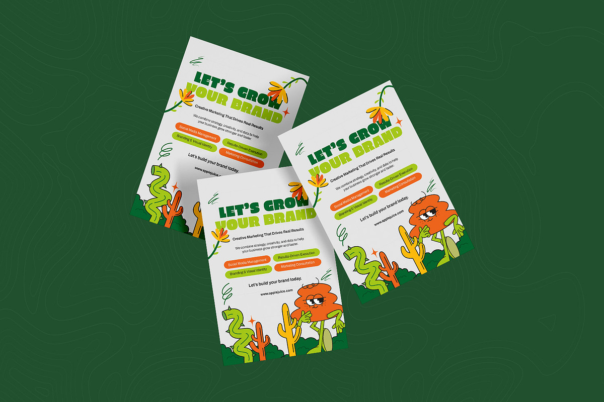 Apple Juice - Poster, a Poster Template by Esensifiksi.studio (Photo 2 of 3)