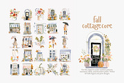 Fall cottagecore clipart set, a Decorative Illustration by Patishop Art (Thumbnail 2 of 10)