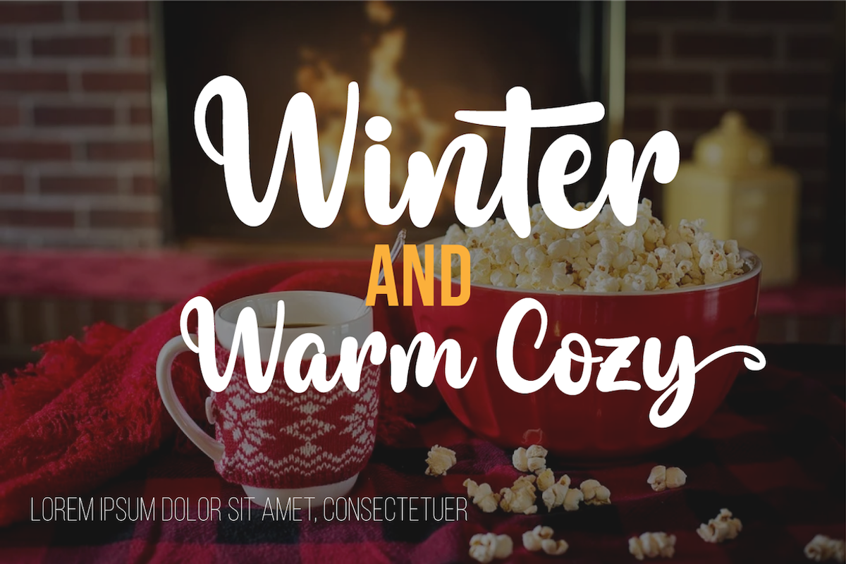 Gorgeous, a Script Font by twinstd (Photo 7 of 13)