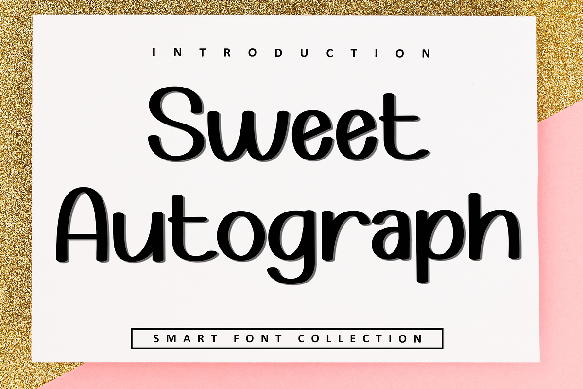 Sweet Autograph, a Script Font by InermediaSTUDIO (Photo 1 of 8)