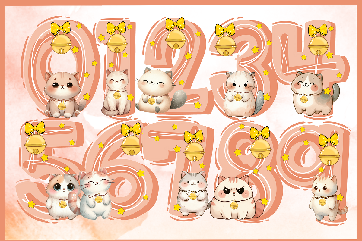 I Love Cats-PNG fonts, a Handwritten Font by It me digital art (Photo 3 of 6)