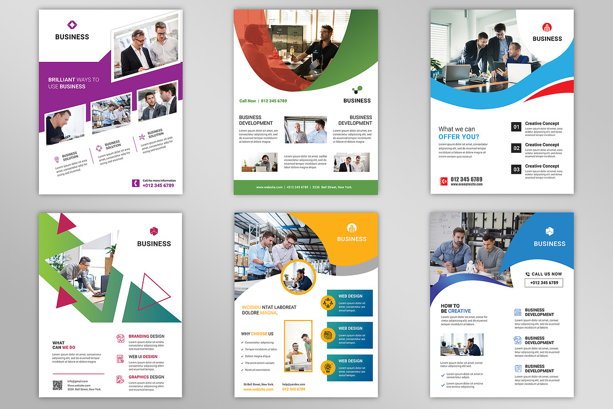 500+ Flyers Mega Bundle 99% OFF, a Flyer Template by Imagine Design Studio (Photo 75 of 98)