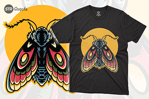 Insect Animal - Retro Style