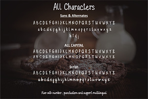 Milky Cookies - Font Duo