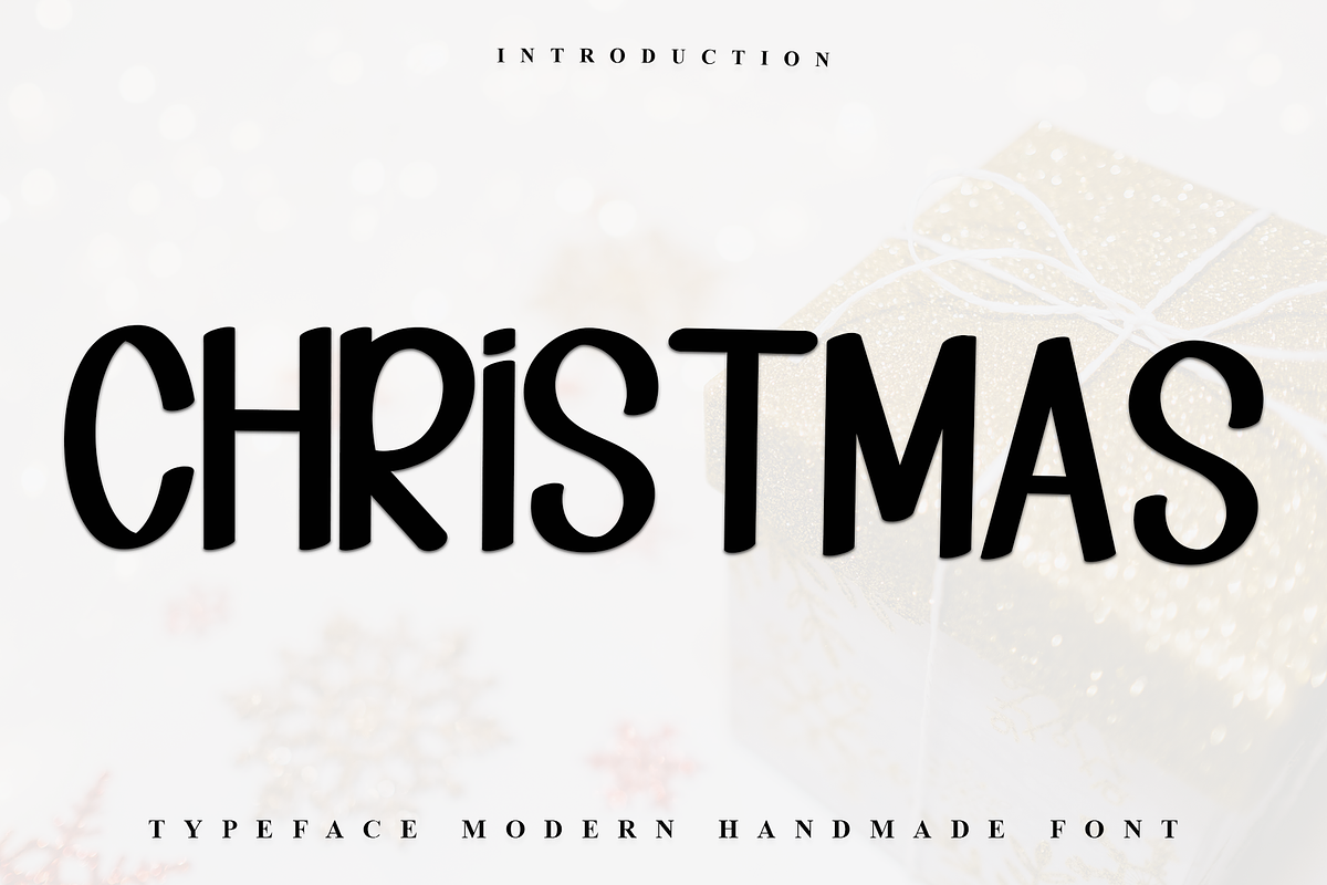 Christmas, a Sans Serif Font by InermediaSTUDIO (Photo 1 of 7)