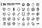 3,600 Icons x3 Styles, an Outline Icon by monkik (Thumbnail 164 of 299)