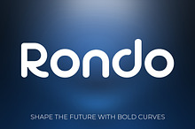 Rondo - Bold Geometric Display Font