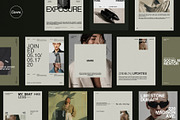 ZAVI | Social Media Kit (II), a Social Media Template by The Aesthetic Studio (Thumbnail 1 of 10)