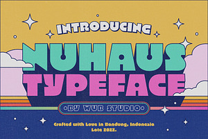 Nuhaus Typeface - Intro Sale 50% Off
