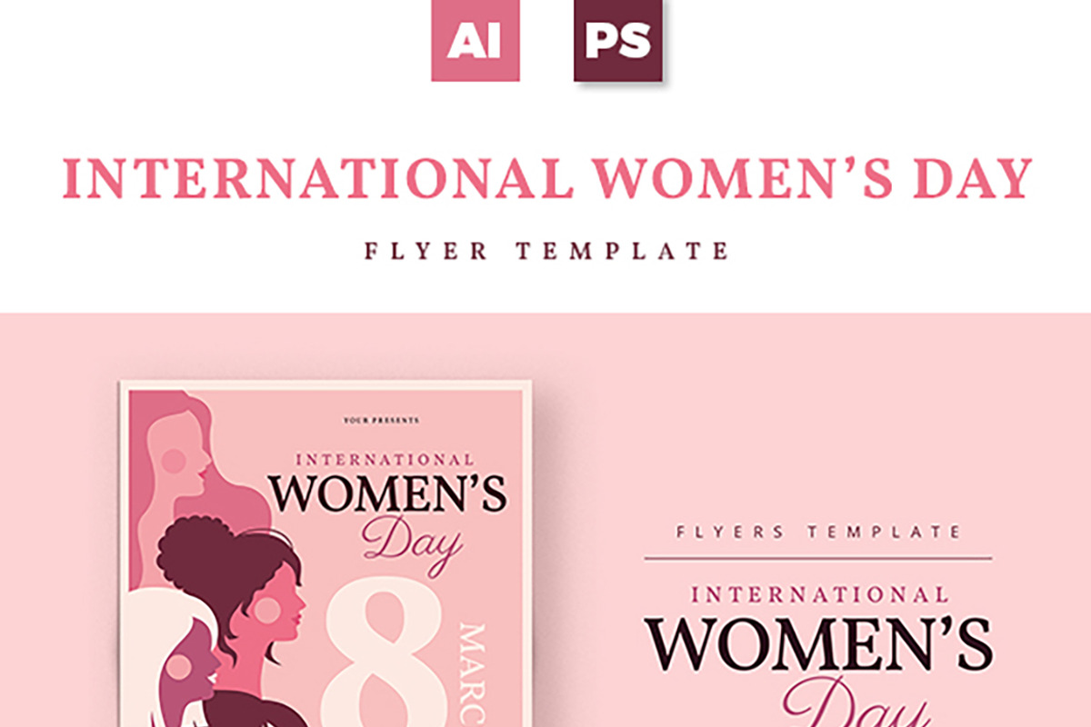 Women's Day Flyer, a Flyer Template by Esui Studio (Photo 4 of 4)