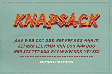KNAPSACK - Decorative Font Family