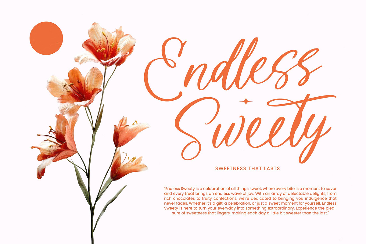 Denieda Marceline Bold Calligraphy, a Script Font by Letterena Studios Script (Photo 11 of 15)