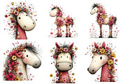 Floral Horse, an Illustration by CreationArt (Thumbnail 5 of 5)