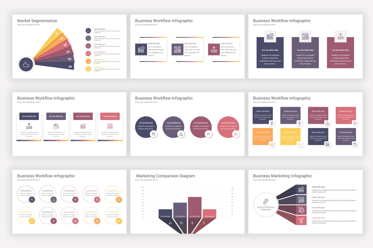Comprehensive PowerPoint Bundle, a Presentation Template by SlideOne (Photo 25 of 81)