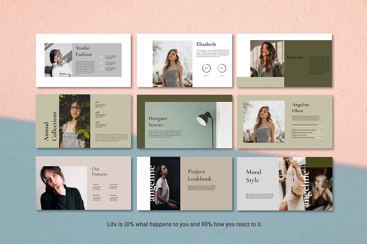 Angeline - Powerpoint Template, a Presentation Template by Mox Design ...