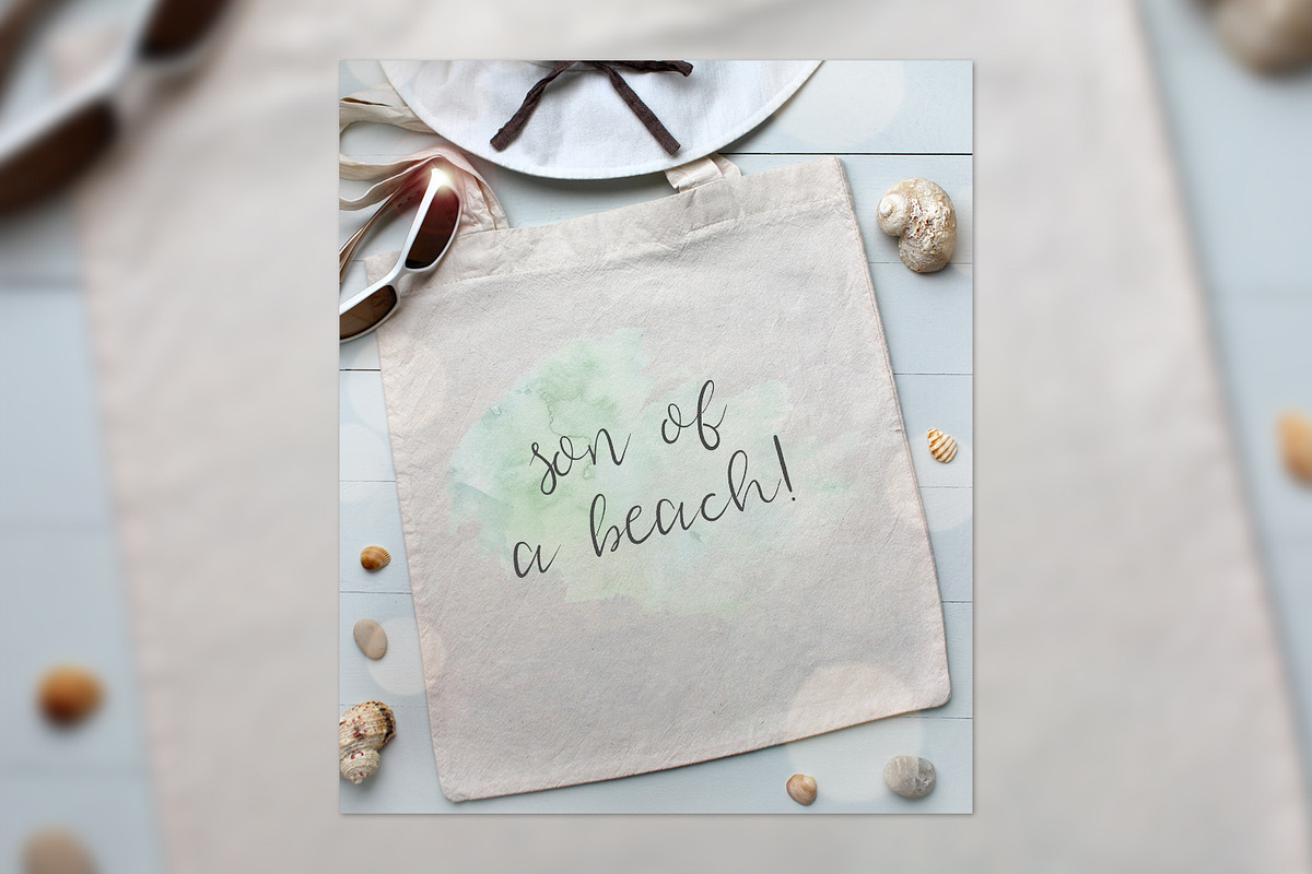 Staycation Script, a Script Font by Beck McCormick (Photo 3 of 5)
