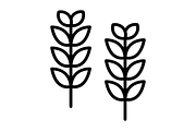 Wheat Line Icon, an Icon by Pexelpy (Thumbnail 2 of 2)