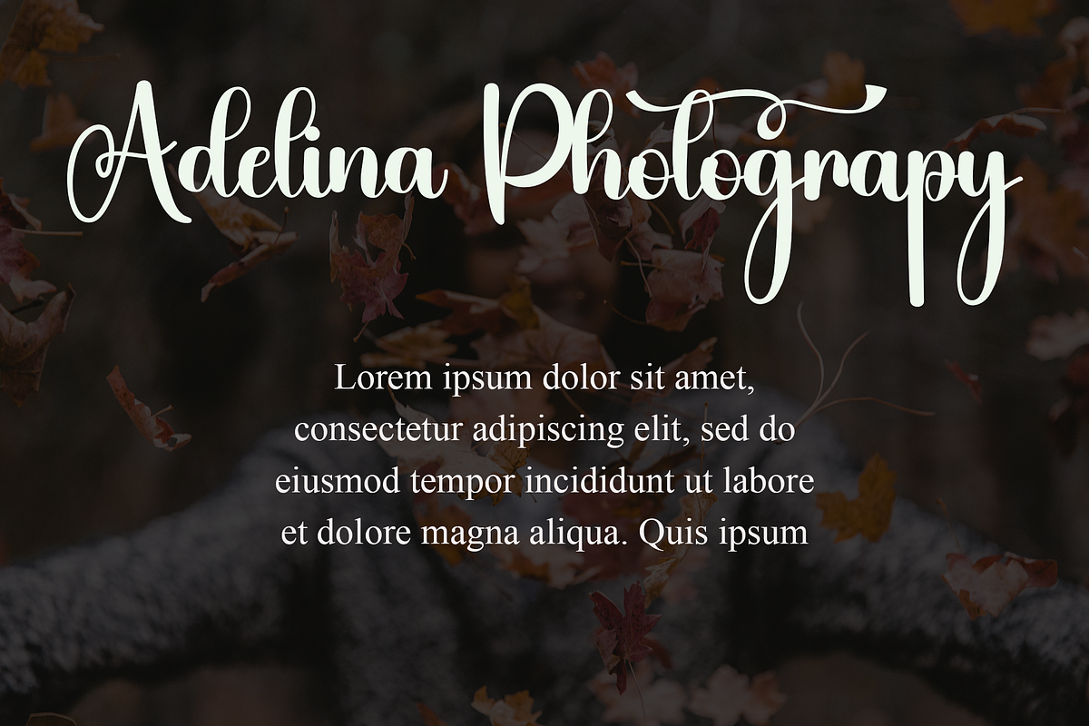 Autumn, a Handwritten Font by FreshTypeINK (Photo 5 of 8)