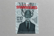 Brainwashed Vector Art Flyer, a Flyer Template by ashenterprise (Thumbnail 2 of 3)