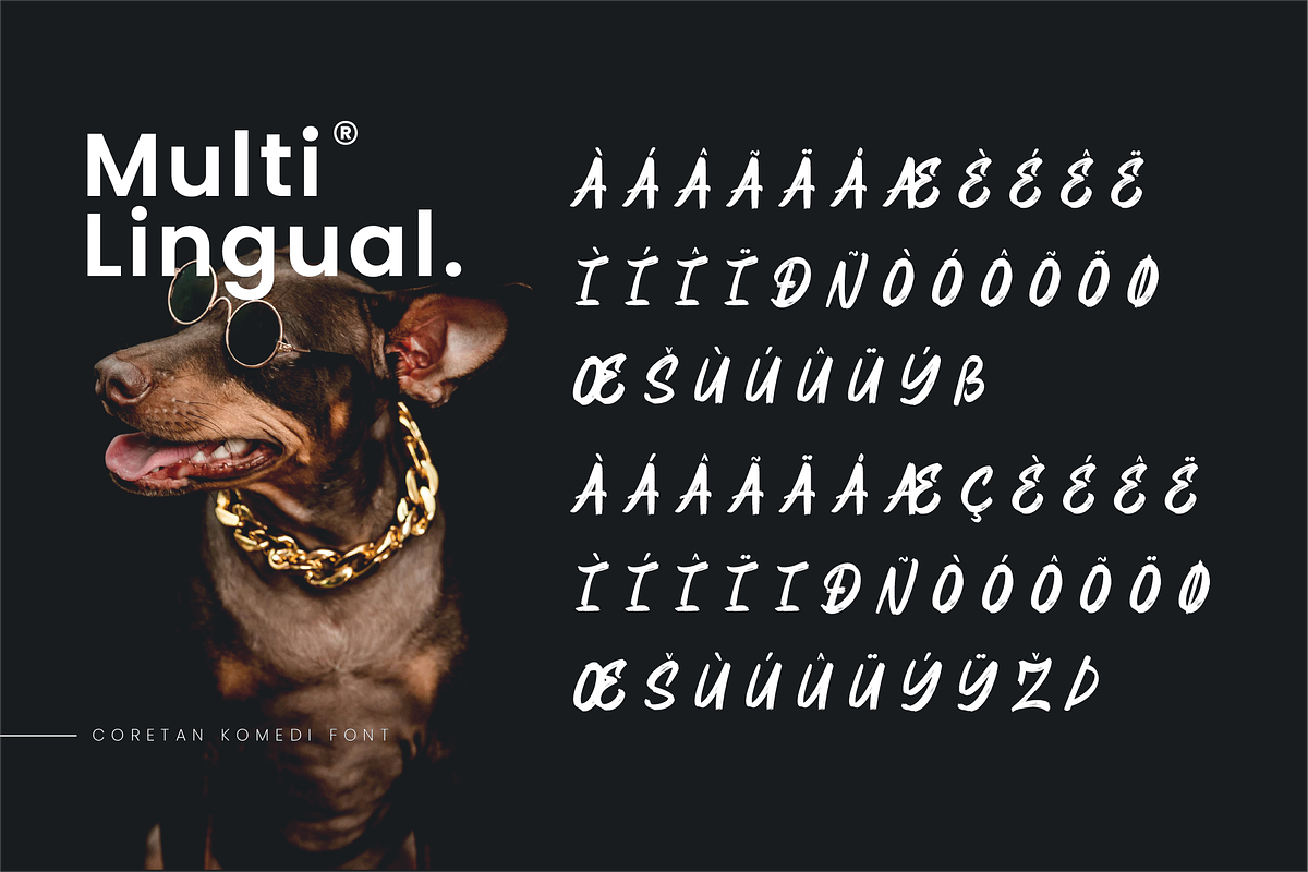Coretan Komedi Fun Brush Comic Font, a Handwritten Font by Ronny Studio (Photo 9 of 9)