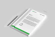 Letterhead 3 with MS Word File, a Stationery Template by RQ Designs (Thumbnail 3 of 4)