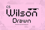 CS Wilson Drawn, a Sans Serif Font by Craft Supply Co. (Thumbnail 1 of 8)