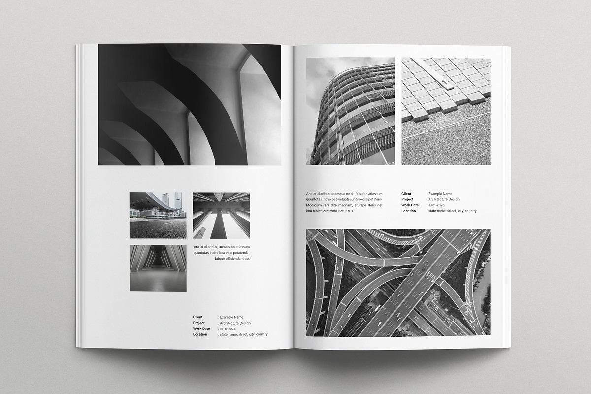 Architecture Brochure Template preview 4