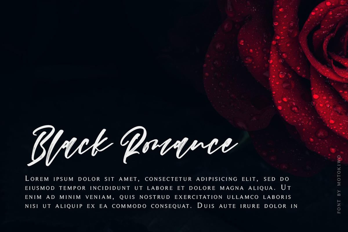 Nighiri - Handbrush Typeface preview 6