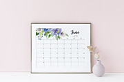 Large Calendar 2019 Printable PDF, a Stationery Template by EasyLifePlanners (Thumbnail 5 of 11)