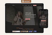 Showit Website Template - Adrian, a Templates & Theme by Capri & Rome (Thumbnail 1 of 7)