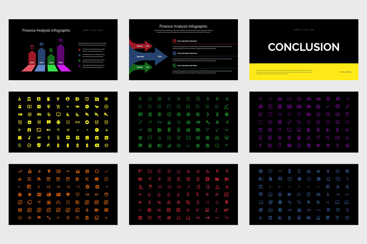 Cifka : Infographic Keynote, a Presentation Template by Punkl Camp (Photo 5 of 9)
