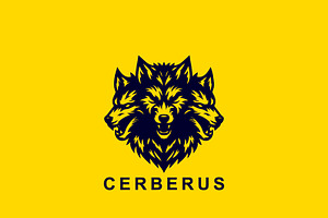 Cerberus Vector Logo For Sale!