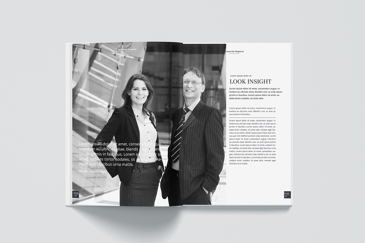 Business Magazine | Word & InDesign, a Magazine Template by obidullah_01 (Photo 5 of 14)