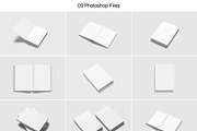 Books Mockup, a Books & Magazine Mockup by Cutna Studio (Thumbnail 11 of 11)
