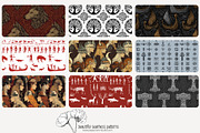 80 Viking seamless pattern, a Pattern Graphic by Poppy Lane Studio (Thumbnail 5 of 11)