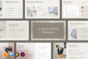 School Center Presentation Template