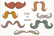 The great mustache set, an Illustration by Dreaming_Lucy (Thumbnail 2 of 5)