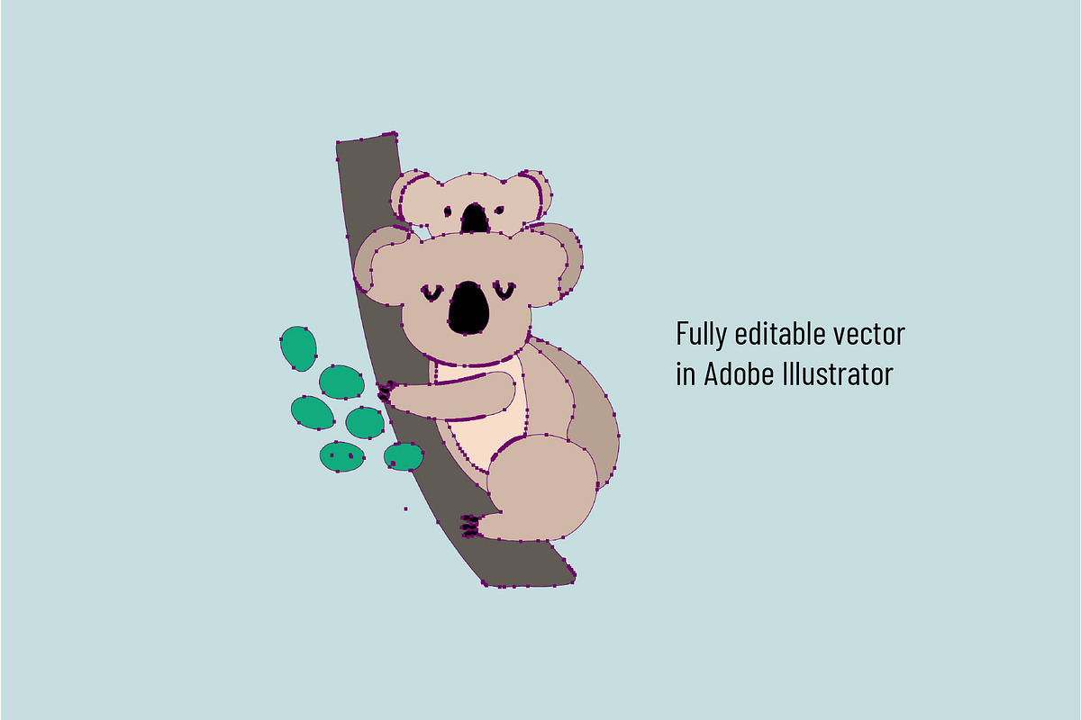 Koala and Baby, an Object Graphic by Goodputty (Photo 2 of 3)