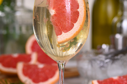 Grapefruit Prosecco Gin Spritz Cockt