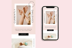 Minimalist Jewelry Email Template