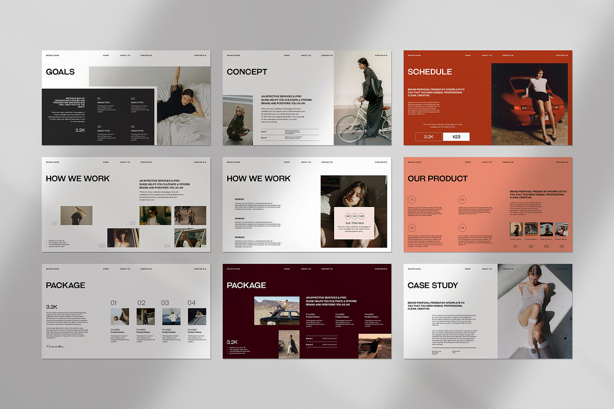 Brand Proposal Presentation Template preview 8