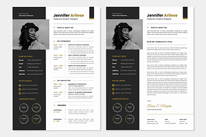 Minimalist CV Resume Vol. 01